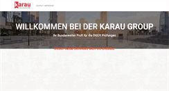 Desktop Screenshot of karau-group.com